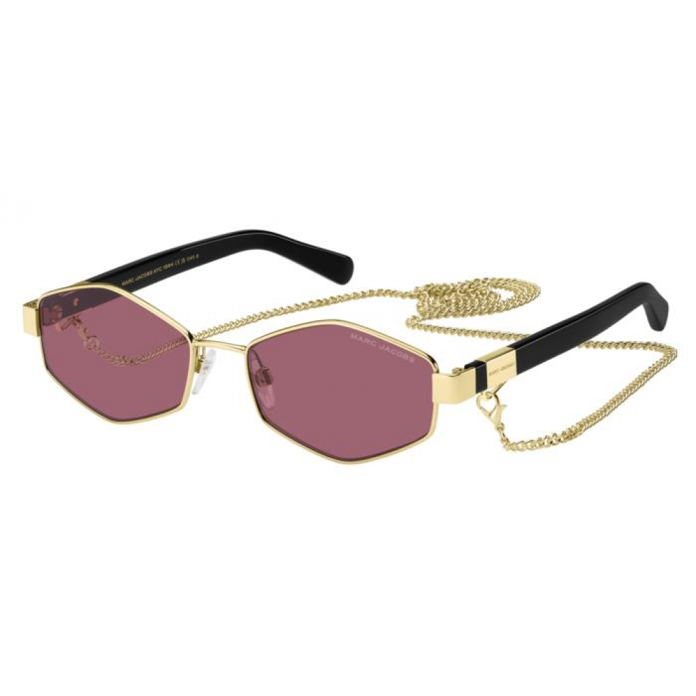 MARC JACOBS Women s sunglasses Gold Geometrical Pink 496 S